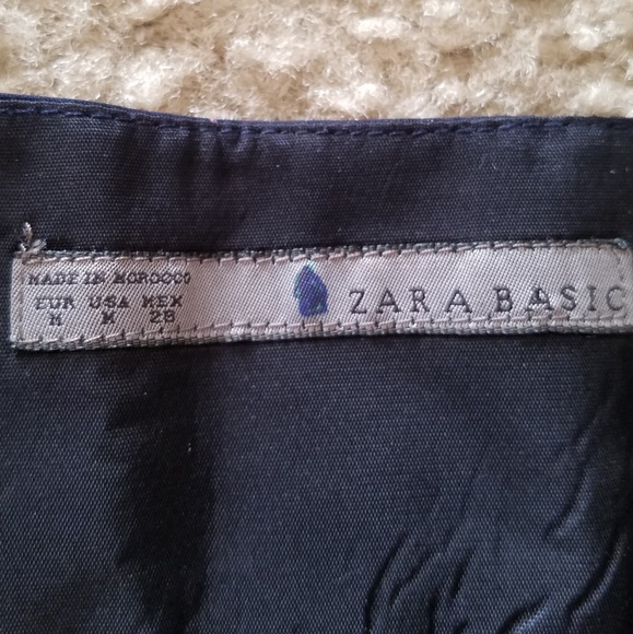 Zara Basic Printed Floral ruffled skirt sz M - Picture 3 of 8